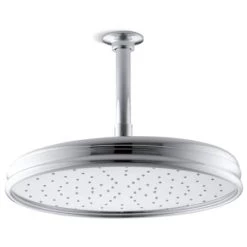 Kohler Traditional 12" Round 2.5 GPM Rainhead with Katalyst Air-Induction Spray Technology