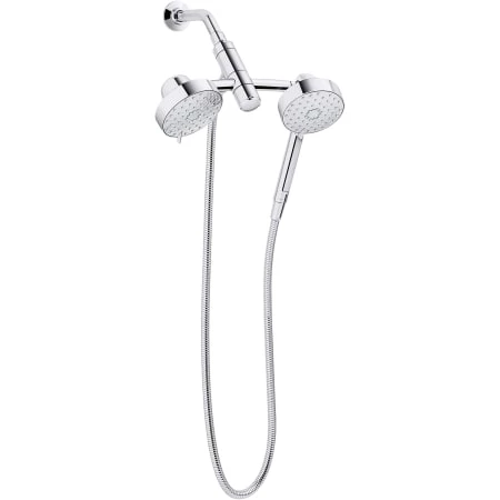 Kohler Awaken 2.5 GPM Multi Function Shower Head with Hand Shower, Hose, and MasterClean Technology 5 Kohler Awaken 2.5 GPM Multi Function Shower Head with Hand Shower, Hose, and MasterClean Technology - Image 3