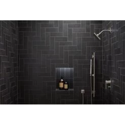 Kohler Parallel 1.75 Gpm Single Function Showerhead with Katalyst Air-Induction Technology -Kohler Shop kohler k 24805 g alternate view 359