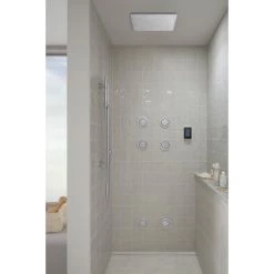 Kohler Real Rain 2.5 GPM Multi Function Rain Shower Head with Panel Trim 10 Kohler Real Rain 2.5 GPM Multi Function Rain Shower Head with Panel Trim -Kohler Shop kohler k 31110 31111 alternate view 9