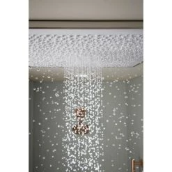 Kohler Real Rain 2.5 GPM Multi Function Overhead Rain Shower Panel with Real Rain and Deluge Technologies 10 Kohler Real Rain 2.5 GPM Multi Function Overhead Rain Shower Panel with Real Rain and Deluge Technologies -Kohler Shop kohler k 31110 alternate view 390