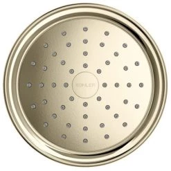 Kohler Margaux 1.75 GPM Single Function Shower Head with MasterClean Sprayface and Katalyst Air-Induction Technology -Kohler Shop kohler k 45410 g alternate view 480