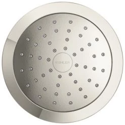 Kohler Pinstripe 1.75 GPM Single Function Shower Head with MasterClean Sprayface and Katalyst Air-Induction Technology -Kohler Shop kohler k 45417 g alternate view 520