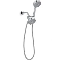 Kohler Awaken Shower Head and G110 Hand Shower Combo with Diverter and Supply Hose