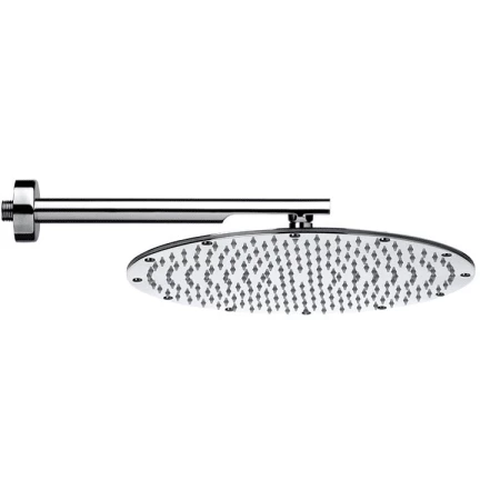 Nameeks Remer Collection 2.5 GPM Single Function Rain Shower Head with Shower Arm 3 Nameeks Remer Collection 2.5 GPM Single Function Rain Shower Head with Shower Arm