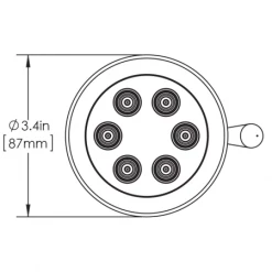 Speakman Signature Brass 1.75 GPM Multi Function Shower Head -Kohler Shop speakman s 2254 e175 alt image 51