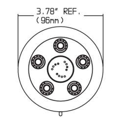 Speakman Caspian 1.75 GPM Multi Function Shower Head 8 Speakman Caspian 1.75 GPM Multi Function Shower Head -Kohler Shop speakman s 3014 e175 alt image 79