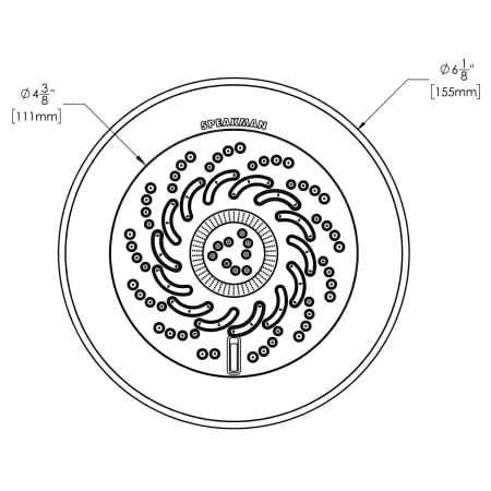 Speakman Neo 1.75 GPM Multi Function Shower Head 4 Speakman Neo 1.75 GPM Multi Function Shower Head - Image 2
