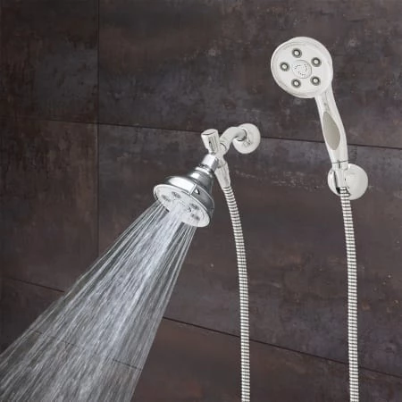 Speakman Caspian 2.5 GPM Combination Multi Function Anystream Shower Head and Wall Mount Personal Hand Shower 4 Speakman Caspian 2.5 GPM Combination Multi Function Anystream Shower Head and Wall Mount Personal Hand Shower - Image 2