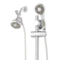 Speakman Napa 2.5 GPM Combination Personal Hand Shower with Fixed Shower Head, Diverter, Hose and Slide Bar