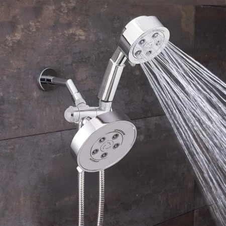 Speakman Neo 2.5 GPM Combination Multi Function Shower Head and Hand Shower with Adjustable Bracket 4 Speakman Neo 2.5 GPM Combination Multi Function Shower Head and Hand Shower with Adjustable Bracket - Image 2
