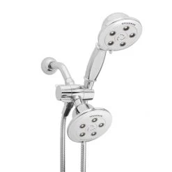 Speakman Chelsea 2.5 GPM Combination Multi Function Shower Head and Hand Shower with Adjustable Bracket